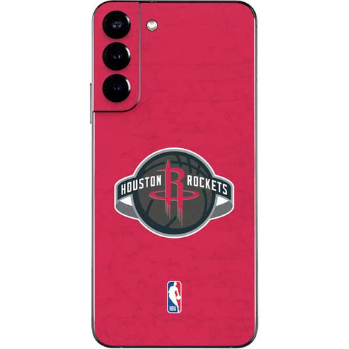 NBA Houston Rockets Distressed Galaxy S22 Plus Skin